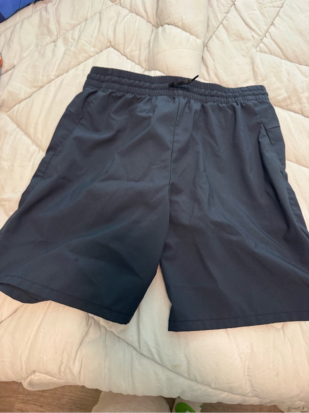 Kids Elastic Waist Performance Shorts - Black